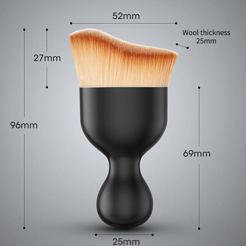 5/10Pcs Car Interior Cleaning Brush Conditioner Air Outlet Soft Fur Clean Brushes With Shells Crevice Dust Brush Tools