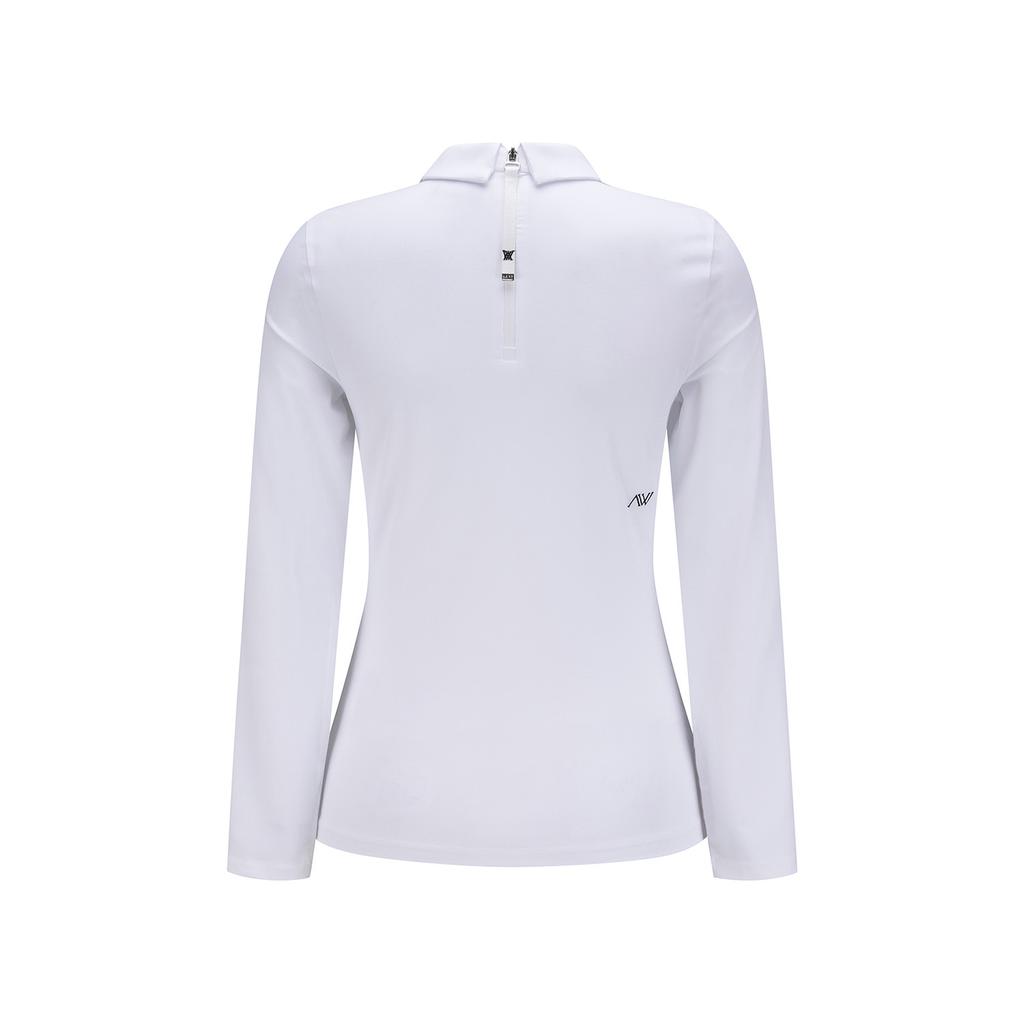 ANEW GOLF Women Hybrid Long T-Shirt_Wh