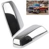 Car Door Rear View Mirror Cover ABS Chrome Housing Cap Replacement for Silverado MK3 2014‑2017 Door Rear View Mirror Cover