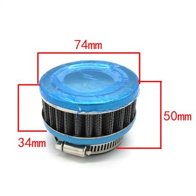 Yeni 4 ADET 52-58mm Evrensel Motosiklet ATV Scooter Hava Temizleyici Emme Filtresi Temizleyici