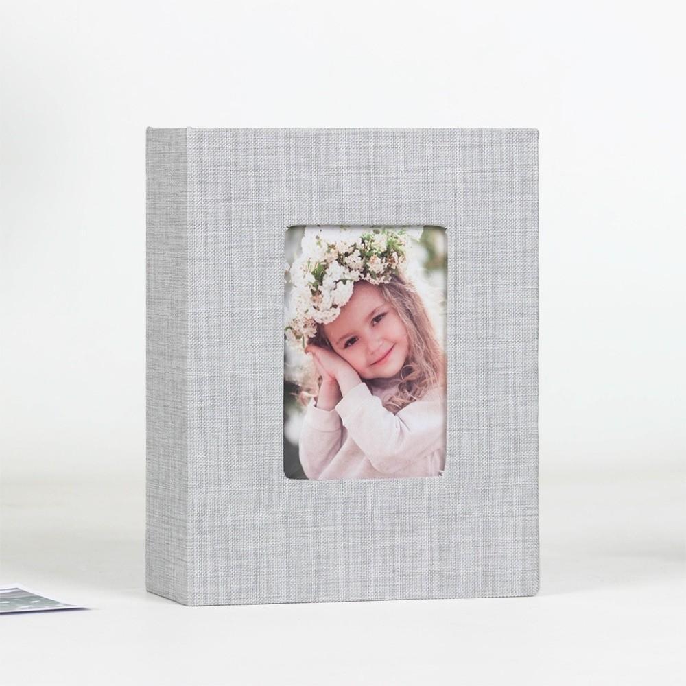 Cloth Cover Scrapbook Album Laminated Photo Storage Slip-in Picture Albums  Baby Growth Record