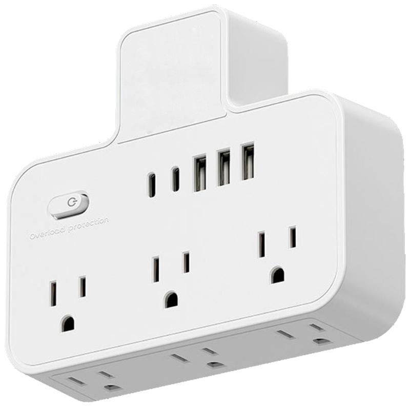 

Универсальные портативные электростанции Journey с быстрой зарядкой USB C и несколькими розетками, модернизированные для устройств 110 В, для домашнего офиса белый