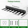Baseball Bat Holder Wall Baseball Bat Storage Holder Multi-Slot Organizer to Display Equipment for Ball Sport School Gym Garage