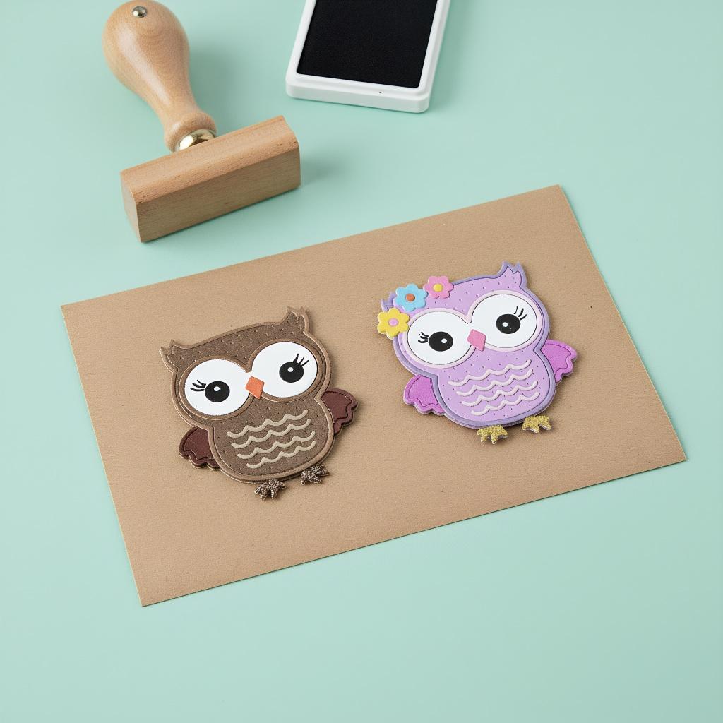 Owl Cutting Dies for Scrapbooking Photo Album Decoration DIY Cards Making Craft Dies Cut
