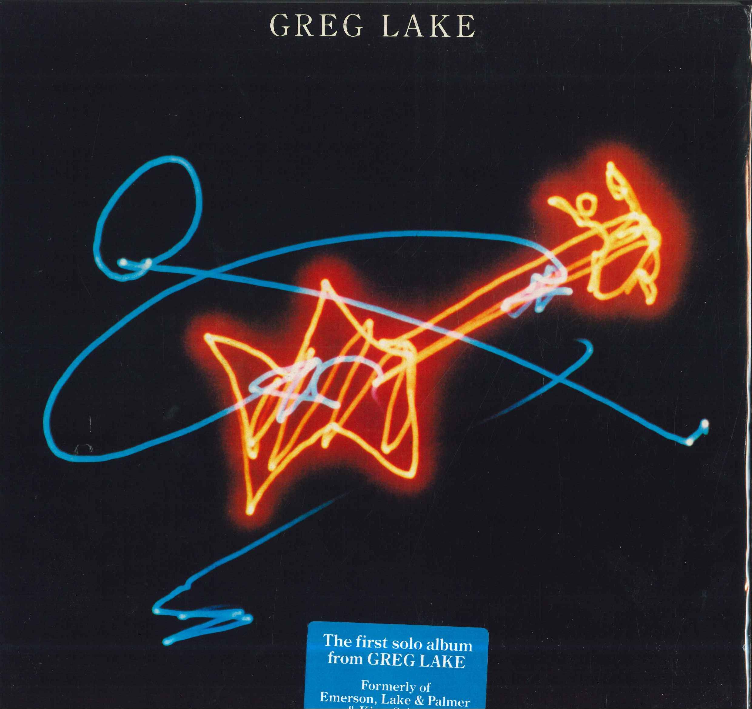 

LP Record GREG LAKE ELP KING CRIMSON ASIA Greg Lake feat Gary Moore CHR1357 CHRYSALIS 1981 US Rock Used