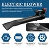 High Power Electric Blower Strong Wind Leaves Blower Dust Removal Fan Handheld Lithium Battery Rechargeable Home Snow