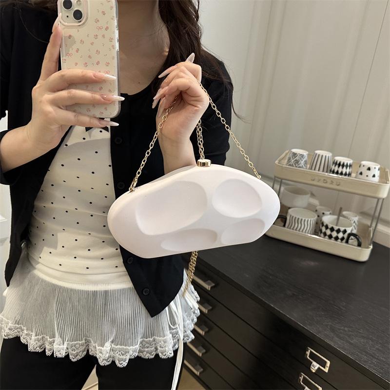 Personalized Yake Bag 2025 New European and American Fashion Niche Shoulder Bag Candy Color Messenger Box Bag Tide