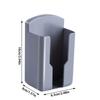 No Punching Required Remote Control Holder Adhesive Mobile Phone Plug Case Durable Rack Shelf