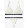 Women S Padded Triangle Bra   Thong Set  0825381501  0825310501 
