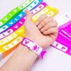 100pcs Neon Glow VIP Wristbands  for Events VIP Synthetic Paper Wristbands VIP Bracelet for Clubs Parks Concerts and Festivals