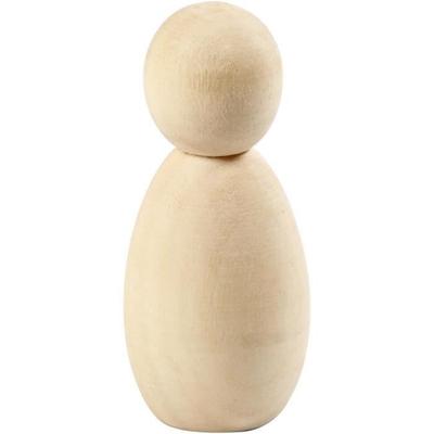 Figurine - Ref 55974 - Smooth Finish - Wooden Body - Indoor Use