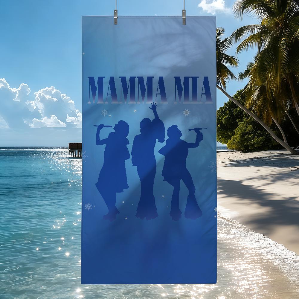 Comedy movie Mamma Mia Towel Drying Bath Towel Applicable To Light Swimming Camping Yoga Beach Out