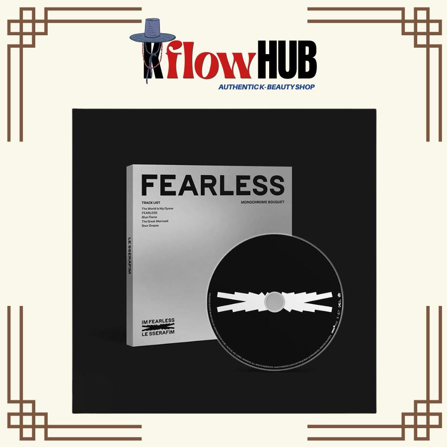 

[READY STOCK] LE SSERAFIM - 1ST MINI ALBUM FEARLESS MONOCHROME BOUQUET Ver BOUQUET Ver