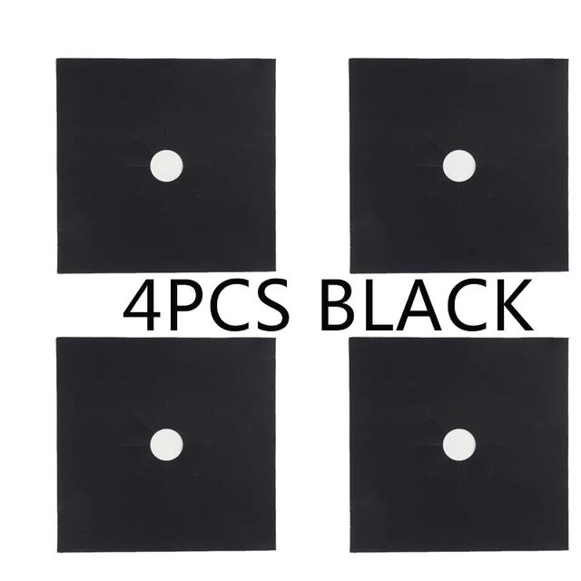 New 1/4PC Stove Protector Cover Liner Gas Stove Protector Gas Stove Stovetop Burner Protector Kitchen Accessories Mat Cooker Cov