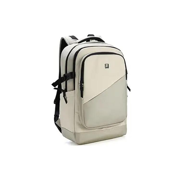 New FILA Fabric Laptop Backpack Regular Men's Ecru A13M321105FDY