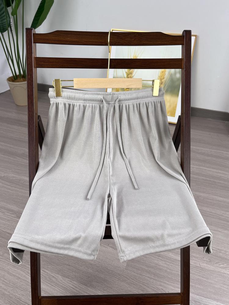 High-Waist Women's Summer Ice Silk Shorts