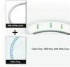 Excellent LED Cotton Angel Eyes Rings Daytime Light For BMW 3 Series E46 316i 318i 320d 323i 328i 330i 325xi 330d 1998-2005