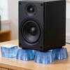 4 Piece Square Anti Slip Rubber Feet Pad For Speakers And Furniture With Enhances Grip And Shock Absorption