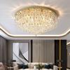 Modern Crystal Ceiling Lamp - Warm, Romantic, Simple, Atmospheric Design for Bedroom and Living Room