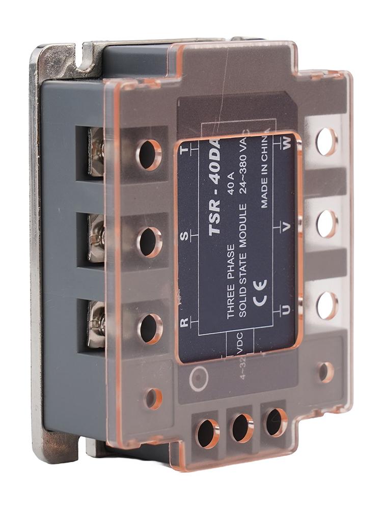 TSR-40DA State Relay State Relay High Temperature Pure Copper Terminal Resistant Shell Three-phase Solid State Relay