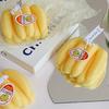 Decorative Scented Candle Innovative Banana Charming Pear Peach Fruit Wax Candle Home Decor