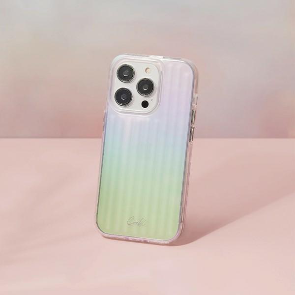 Etui do iPhone 14 Pro Max UNIQ Coehl Linear Opalowy