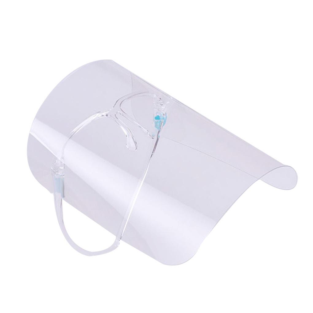 Full Screen Clear Visor Protection Safety Work Guard with Eyewear