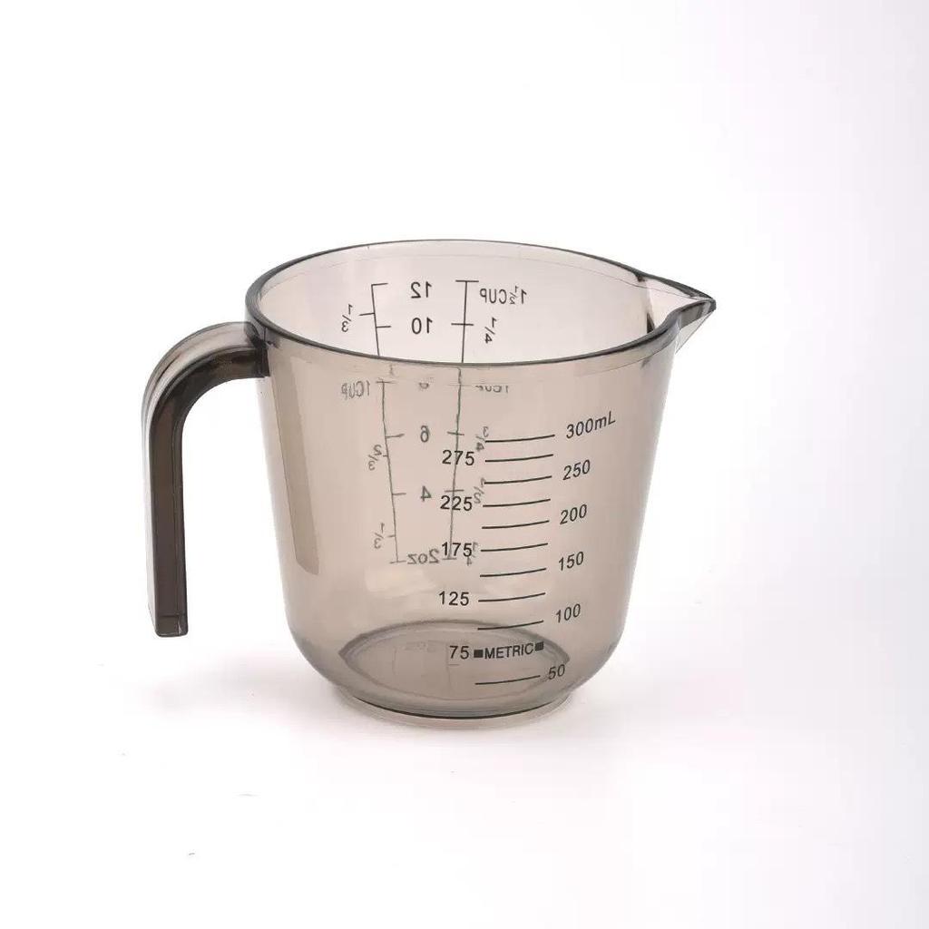 Available Double-Sided PS Transparent Measuring Cup (150/300/600/1000ML) with Scale - Ideal Baking Tool