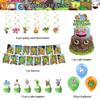 My Monster Singing Theme Birthday Banner Balloon Party Supplies Set Decorations