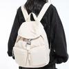 Schoolbag Korean Commuter Design Nylon Drawstring Backpack Women's Lightweight Versatile Travel Backpack Flash Large-capacity Schoolbag