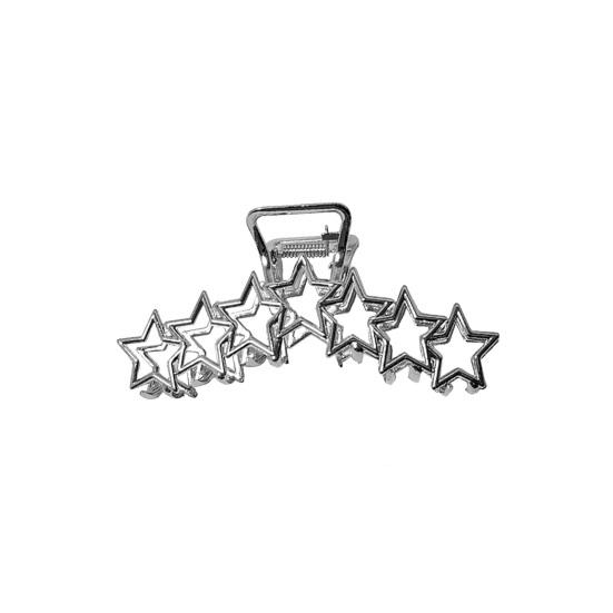 

Металлическая заколка для волос в форме звезды в форме сердца, нескользящая шпилька из безопасного материала для толстых тонких аксессуаров для волос A