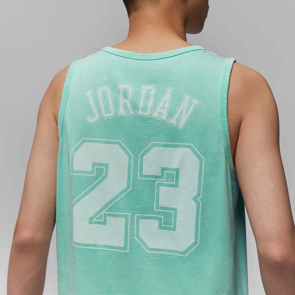 Jordan Canotta da uomo Verde Smeraldo Rising FN5997-349