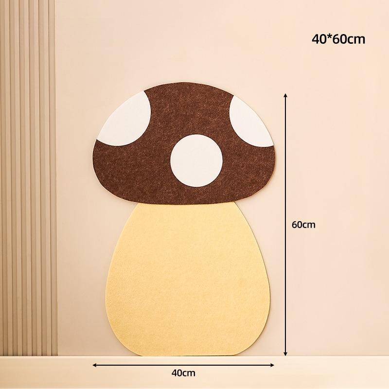 Cartoon felt sticker Wall protection sticker Anti cat scratch wear-resistant and not easy to shed fur cat scratch board Home decoration stickers