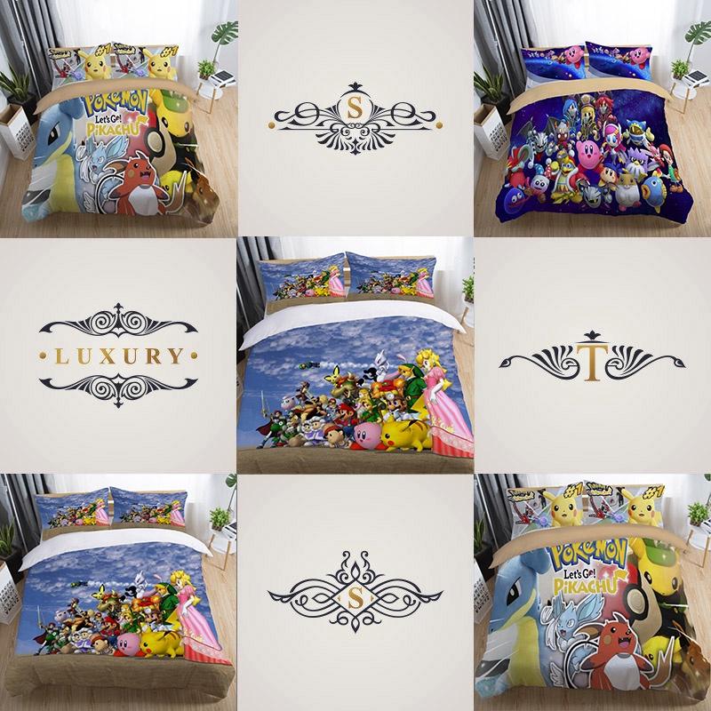 Modern Minimalist 3d Bed Sheet Set Featuring Vibrant Digital Print Design In Various Sizes