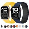 Magnetic Band for Apple Watch Ultra 2 49mm 45mm 44mm S10 46mm 42mm 40 41mm Silicone Strap for IWatch Series Ultra 2 9 8 7 6 5 4
