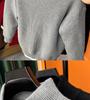 Men's Autumn/Winter Slim-Fit Wool Cardigan with Stand-Up Collar and Double Zipper