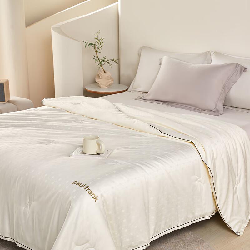 Paul Frank Satin Jacquard Tussah Silk Quilt