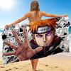 1Pc Powerful Anime Character Beach Towel Quick Dry Multiuse For Beach Pool Gym Yoga Home Travel Christmas Halloween Xmas Gift S1398