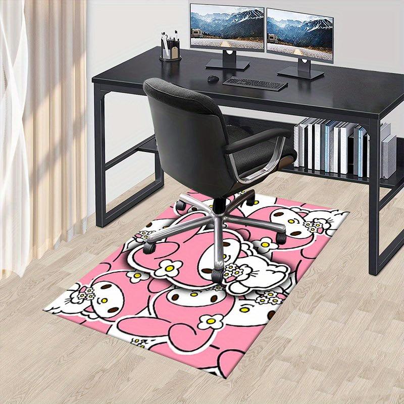 

1pc Sanrio Melody Mermaid Printed Office Carpet Rectangle Rug Under The Table,Perfect Room Decor for Living Room, Bedroom, Kitchen, Non-slip Floor Mat 60cm by 90cm
