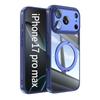 Magnetic Ring Stand Cover Case For iPhone 17 Pro Max 16 15 14 13 12 Pro Max Luxury Lens Protector Film Hybrid TPU+PC Clear Back Phone Holder Cover