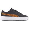 Puma Platform Mash Casual Low-Top Sneakers Women sneakers Black White Orange 383877-01