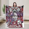 Cartoon T-Transformers Autobots Blankets Anime Super Soft Fluffy Plush Bedding Throws For Couch Bed Flannel Bedspread Bed Cover