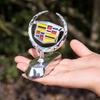 Metal Car Hood Emblem for Cadillac ATS CTS Escalade SRX XTS XT5 STS CT5 CT6 BLS Deville Front Logo Badge Exterior Car Accessorry
