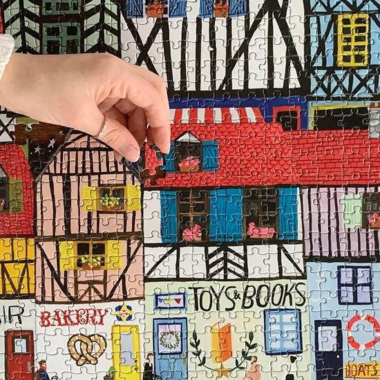 Part 2 Colorful Village Jigsaw Puzzle, Korean popular puzzles