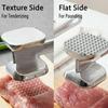 Food Hammer Meat Tenderizer Hammer Multifunction Aluminum Alloy Double-sided Meat Hammer Mallet Tool For Pounding Beef, Pork