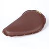 Brown Motorcycle Spring Solo Seat Saddle With Base And Nail For Motorcycle