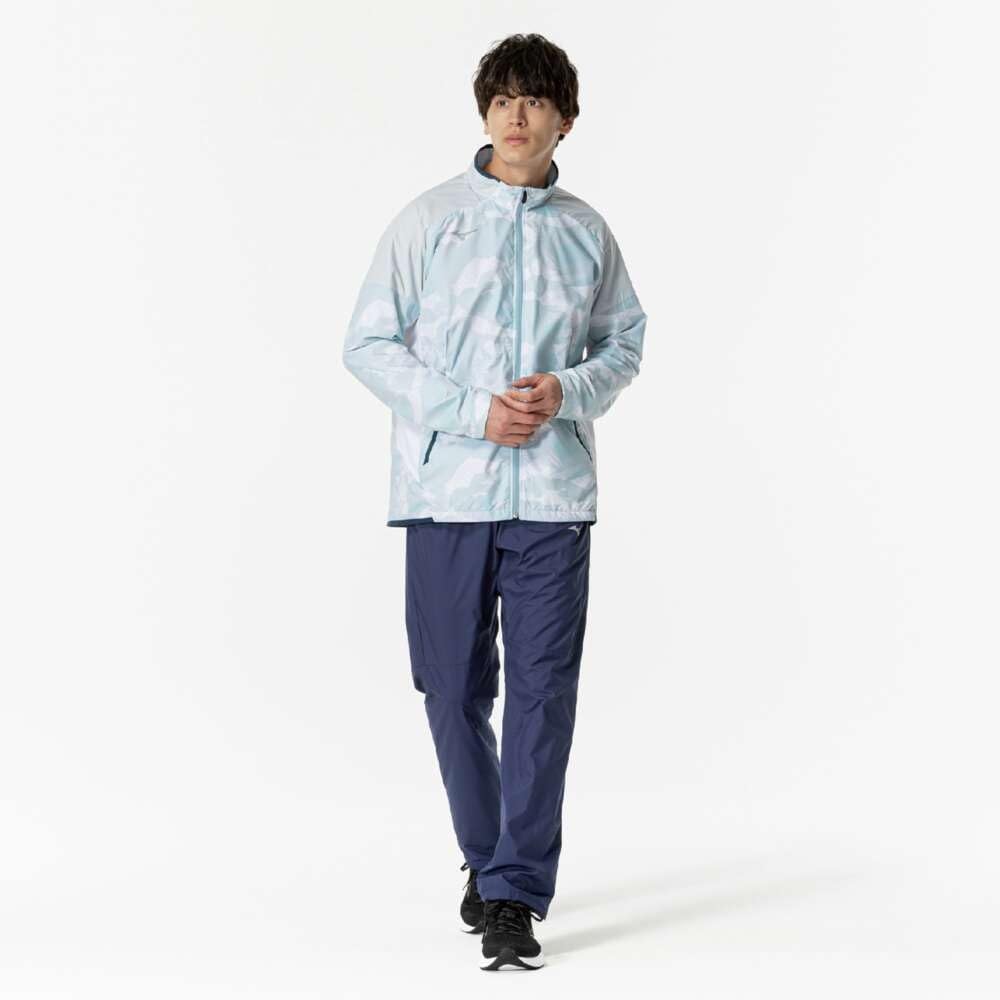 Atmungsaktiver Thermo-Wärmer Trainingsgröße S Jacke, Feuchtigkeitsableitend, Wärmeerzeugend, Wasserabweisend, Winddicht, Gebürstet, Weiß, (Produktcode 32MEB541)