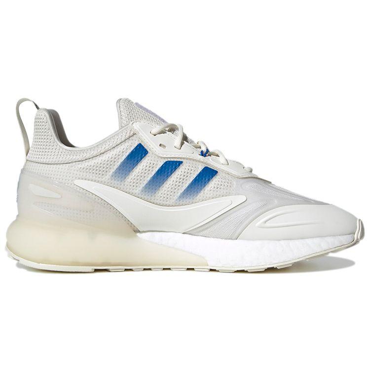 adidas ZX 2K Boost 2.0 Weiß Blauvogel Unisex Sneaker Wolkenweiß Off-White GX1007