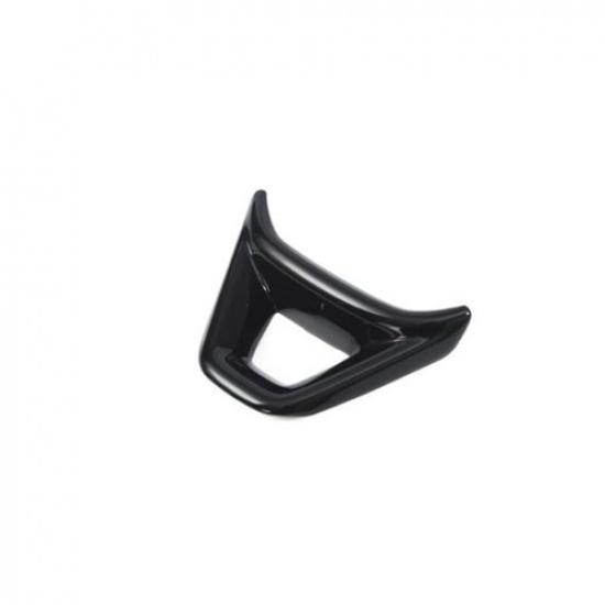 Glossy Black Steering Wheel Decor Cover Trim For Chevrolet Trax 2023 2024 2025