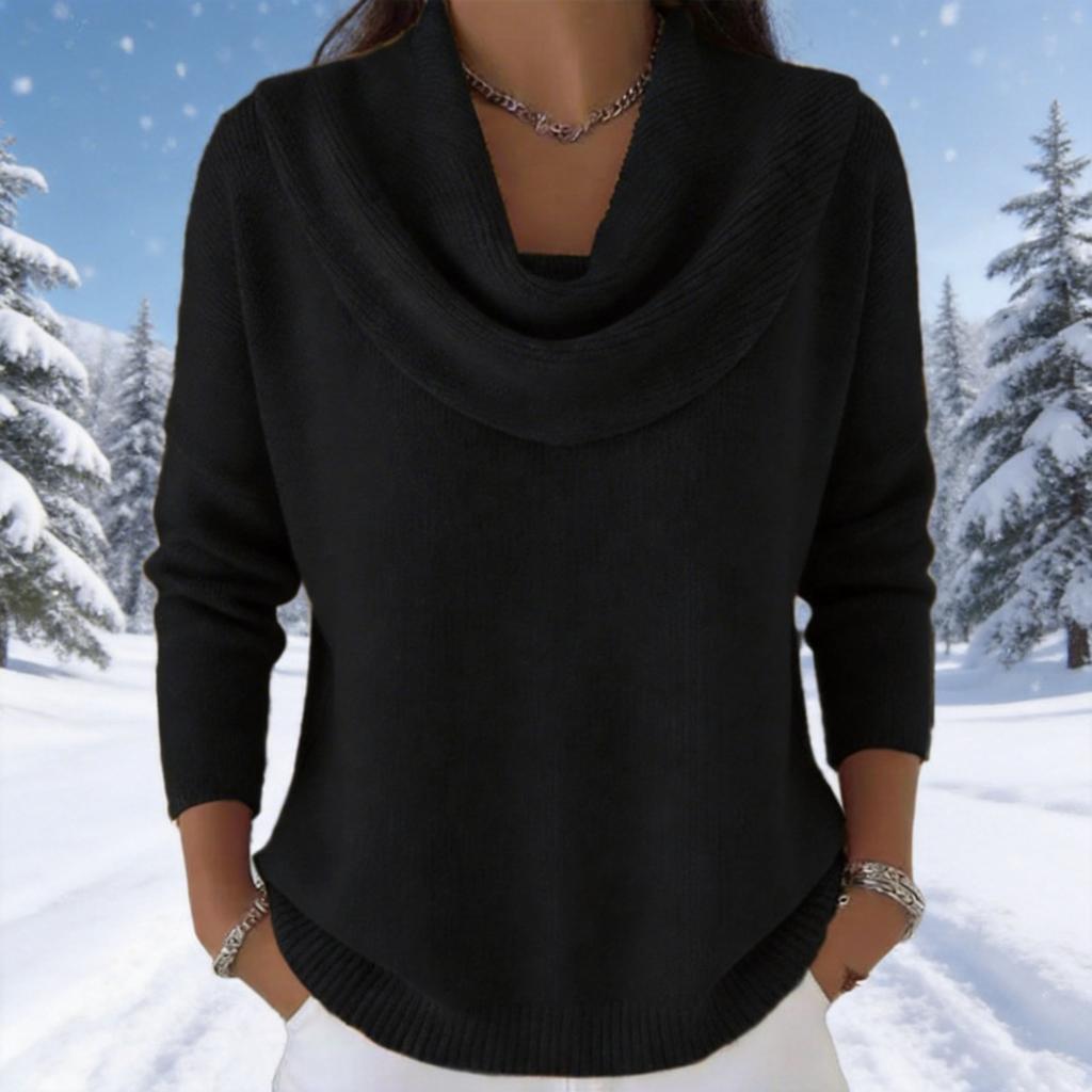 Women Sweater, Long Sleeve ,Solid Color Knitwear ,Casual Tops ,Autumn Winter Fashion Clothing